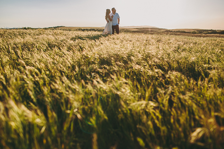 grasslands engagement photography