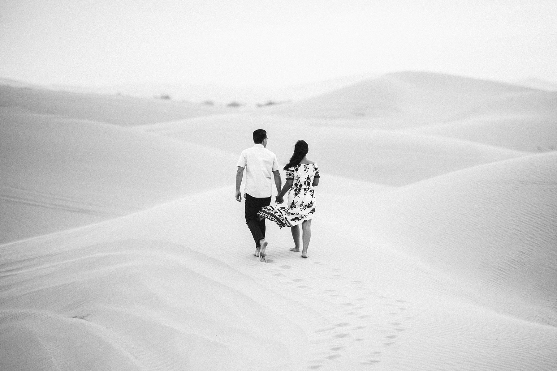 imperial sand dunes engagement shoot, brett and tori photographers, husband and wife wedding photography, creative, journalistic, 
