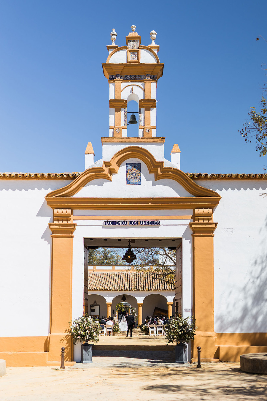 Spain destination wedding hacienda